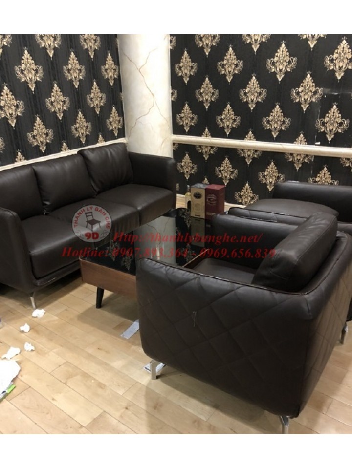 Thanh lý bộ bàn ghế sofa giá rẻ mã số 653